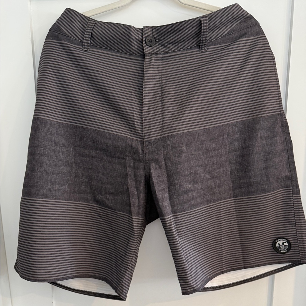 Vans Vanphibian Series Shorts - Black and Gray - Size 38
